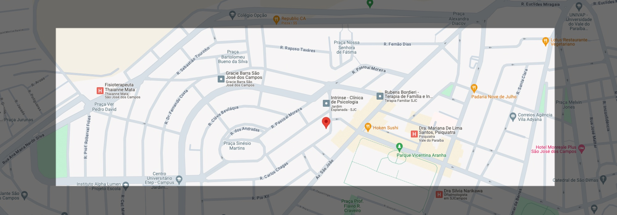 Google maps endereço Sentran